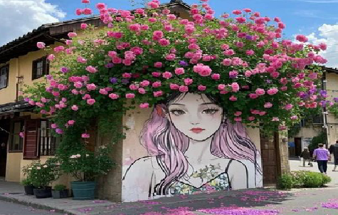 修水怎么设计网红打卡墙绘