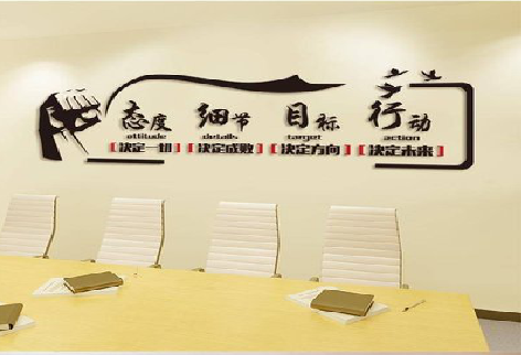 修水企业文化墙主要展示什么？